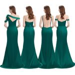 Mismatched Emerald Green Mermaid Cheap Bridesmaid Dresses Online, WG776 - Image 7