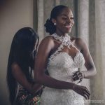 Halter Sexy See Through Lace Mermaid Wedding Dresses, Mermaid Wedding Gown, WD697 - Image 3