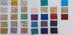 Cheap Sparkly Floor Length Mismatched Gold Sequin Bridesmaid Dresses, WG547 - Image 9