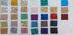 Sparkly Mismatched Sequin Long Bridesmaid Dresses, Bridesmaid Dresses BD102 - Image 5